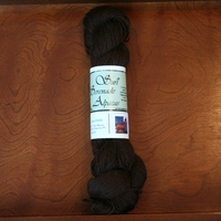 Brown Suri Serenade Alpacas Yarn - 300yd - Thumbnail 2