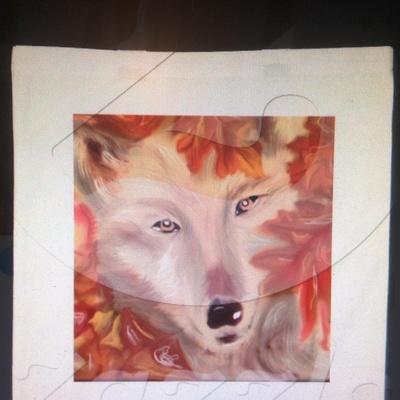 Digital artwork tote bags