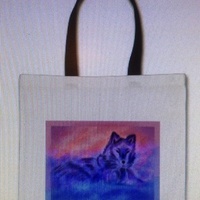 digital artwork tote bags - Thumbnail 3