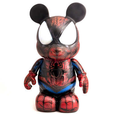 Spiderman 9" custom vinylmation