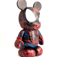 Spiderman 9" custom Vinylmation - Thumbnail 1