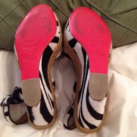 Authentic Christian Louboutin Tigress Wedges - Thumbnail 2