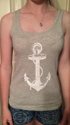 Lt. Heather Be Brave Anchor Tank