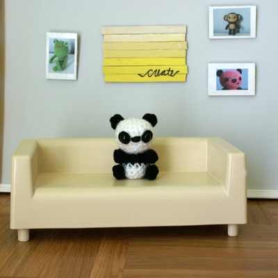 Peter, the tiny panda