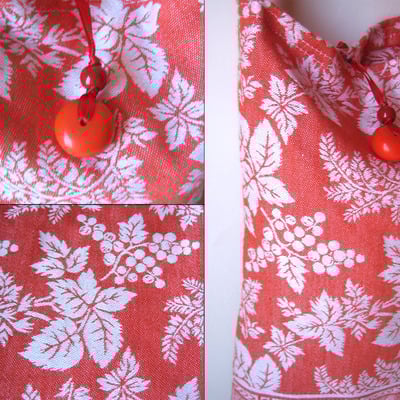 Purse - used to be a tea towel 