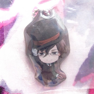 Karneval - mikanagi touya - metal keychain - hirato / tsukumo / hitsuji