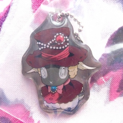 Karneval - mikanagi touya - metal keychain - hirato / tsukumo / hitsuji