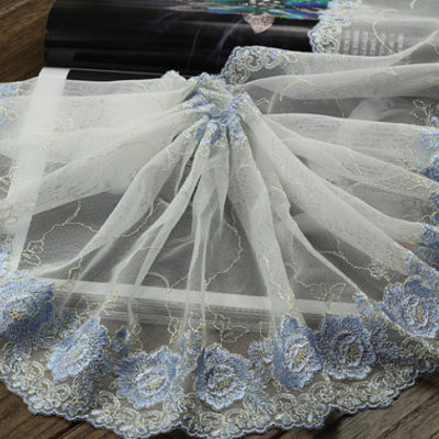 Lace border 208