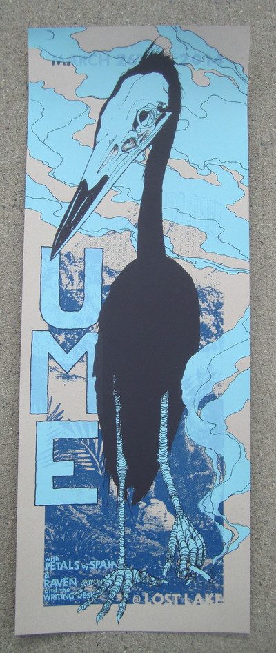 Ume gigposter @ Lost Lake