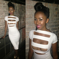 PEEK-A-BOO DRESS - Thumbnail 1