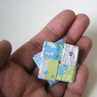 Rescued Map Pin - Eco Chic + Pastels - Thumbnail 2