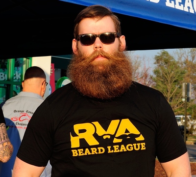 Black/Gold RVA Beard League T-Shirt