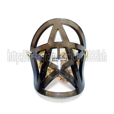 Pentagram shield (black) Bracelet