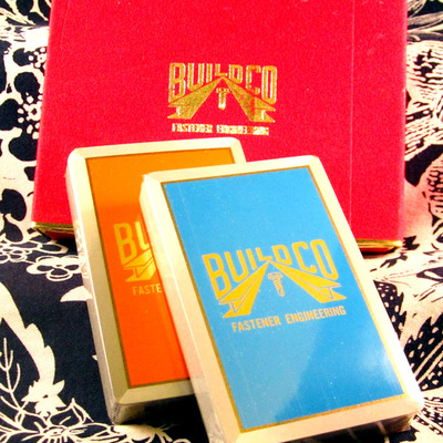 Build co. fastener engineering playing cards set