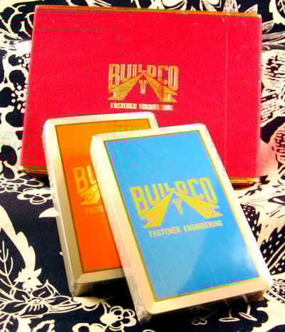 Build Co. Fastener Engineering Playing Cards Set