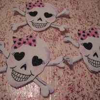 Girly Skull Patch