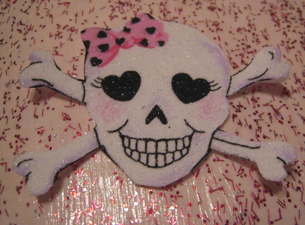 Girly Skull Patch