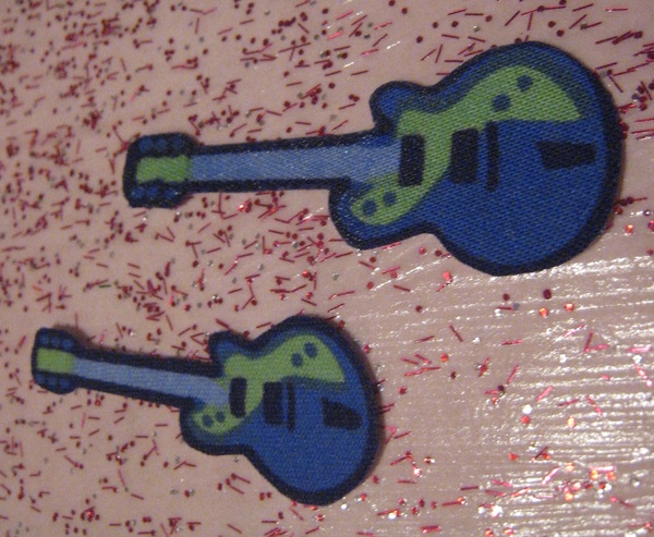 Little Green & Blue Guitar Patches