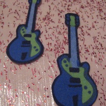 Little Green & Blue Guitar Patches