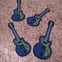 Little Green & Blue Guitar Patches