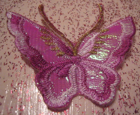 Purple Butterfly Patches