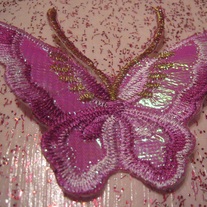 Purple Butterfly Patches