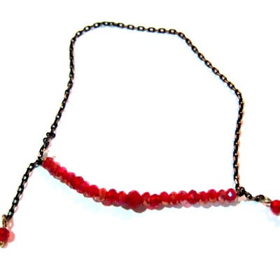 Gloria- dainty crystal bracelet - Thumbnail 5