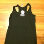 Girls Black Tanks - Purple & White / Fit Girls-1