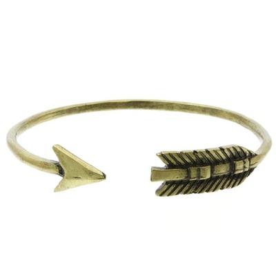 Tori - gold arrow cuff bracelet