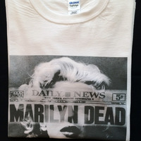 MARILYN'S DEAD UNISEX T-SHIRT. - Thumbnail 1