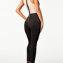 Black Blends Women Fashion Sexy Slim Jumpsuit M/L/XL SY-6289-50-Black-1