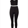 Black Blends Women Fashion Sexy Slim Jumpsuit M/L/XL SY-6289-50-Black-2