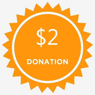 $2 donation