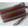 Large Zippered Wristlet/Clutch Accented with Ruffles and Scripture - Thumbnail 2