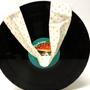  Orange Cream Dream Hand Crafted Record Purse-2