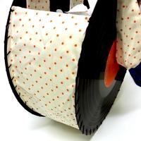  Orange Cream Dream Hand Crafted Record Purse - Thumbnail 3
