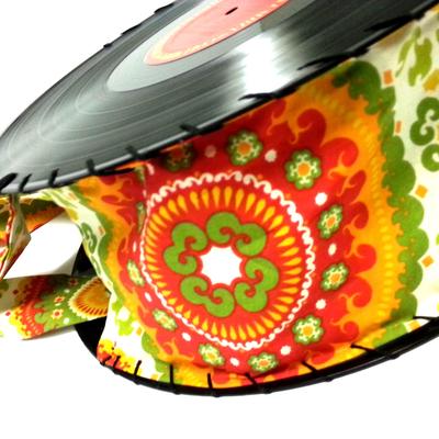 Indie-a summer hand crafted record purse