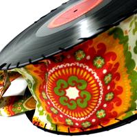 Indie-a Summer Hand Crafted Record Purse - Thumbnail 2