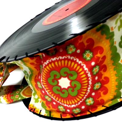 Indie-a summer hand crafted record purse