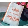 Zippered Pouch/Coin Purse Accented with Scripture/Pleat Design - Thumbnail 1