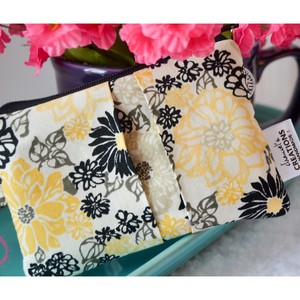 Zippered Pouch/Coin Purse Accented with Scripture/Pleat Design