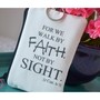 Zippered Pouch/Coin Purse Accented with Scripture/Pleat Design - Thumbnail 1