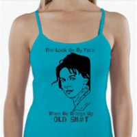 The Look On My Face Women\'s Tank - Thumbnail 1