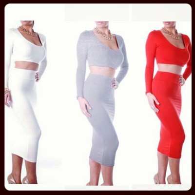 2 piece bodycon set