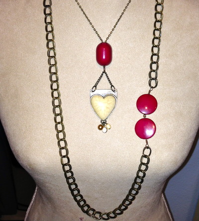 Heart and Bead Chain (2)