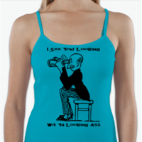 I See You Looking Women's Tank - Thumbnail 1