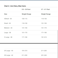 size chart - Thumbnail 1