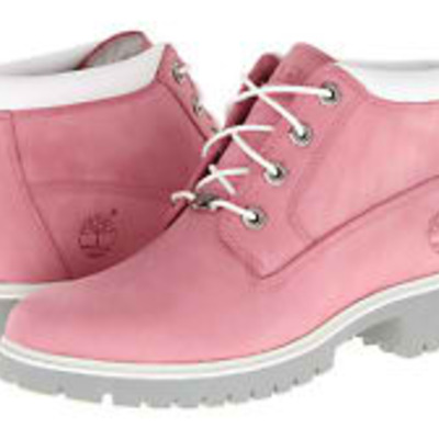 Womens pink timberlands
