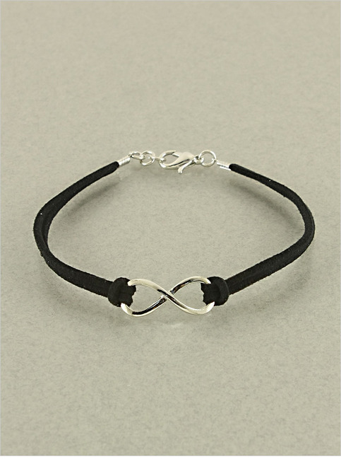 Black Infinity Bracelet