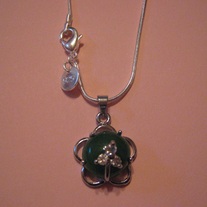 Silver & Jade Necklace
